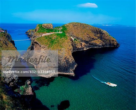 Carrick-a-rede Rope Bridge, Co Antrim, Ireland