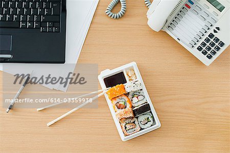 Sushi au bureau
