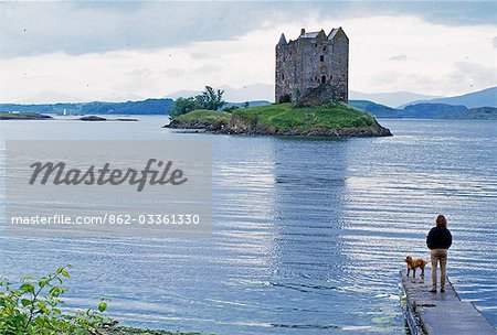 Castle Stalker,Near Portnacroish,Argyll,Scotland