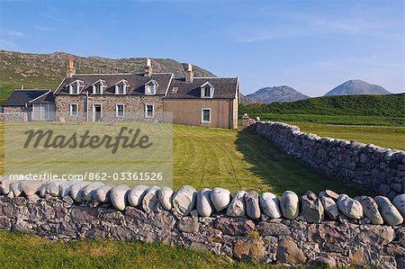 Backed by the Paps of Jura,GlenBatrick Lodge overlooks the white sandy shore of Loch Tarbert on the west side of Jura. Beautifully isolated the lodge is only accessible by boat or a five hour walk.