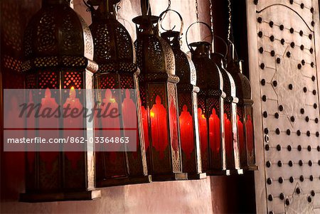 Morocco,Marrakech. The Entrance to Café Arabe,Opened in 2004,Cafe Arabe is the first official cafe to have opened in the old city area. The cafe has been built in a refurbished Moroccan house.