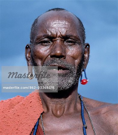 Un aîné de Maasai.