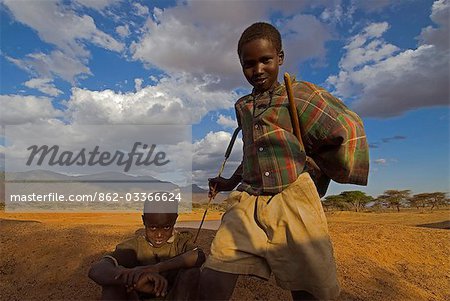 Portrait of Tribal Samburu boys,Lewa Conservancy,Kenya