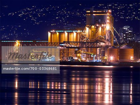 Ocean Liner, Vancouver Wharves, Port of Vancouver, Vancouver, British Columbia, Canada