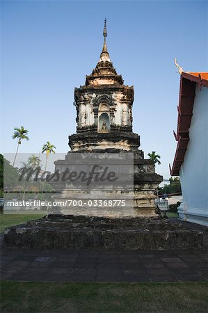 Stupa antique au Wat Hua Kauang, Nan, Province de Nan, Thaïlande