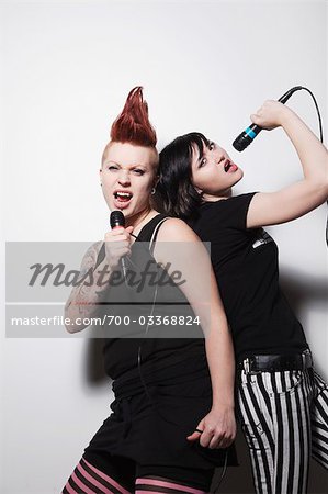 Two Women Singing