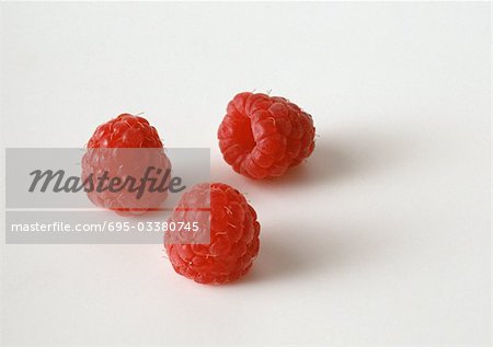 Raspberries, close-up