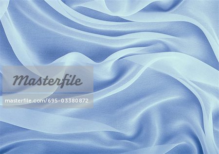 Folds in chiffon, close-up, full frame