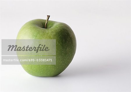 Green apple, close-up