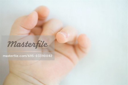 Baby's hand, close-up