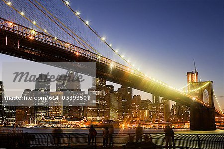 Brooklyn bridge à new york