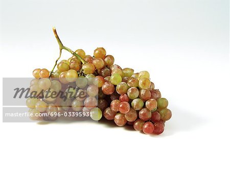 Bunch of red grapes