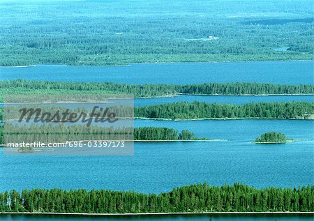 Finnland, Seengebiet, Landschaft