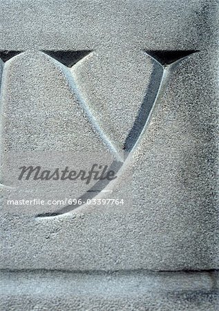 Y,text,carved Y,text,carved