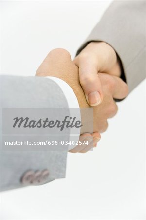 Handshake, close-up