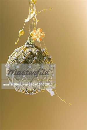 Gold, reich verzierten Weihnachtsbaum ornament