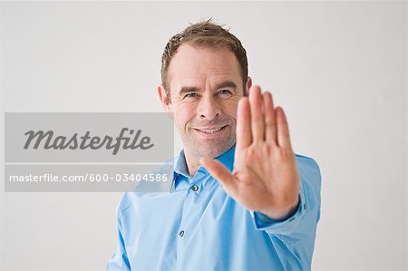 Man With Outstretched Hand