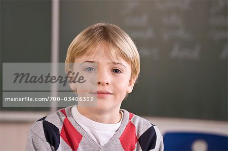 Portrait of Schoolboy