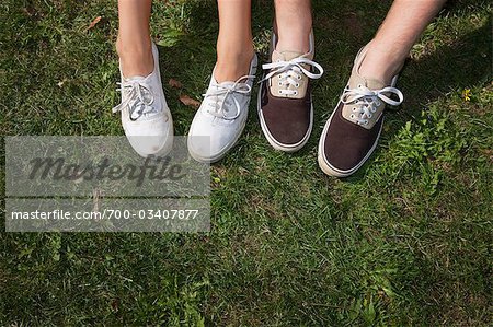 Teenage Couple's Feet