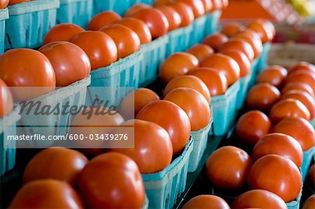 Tomates au marché fermier Tomates au marché fermier