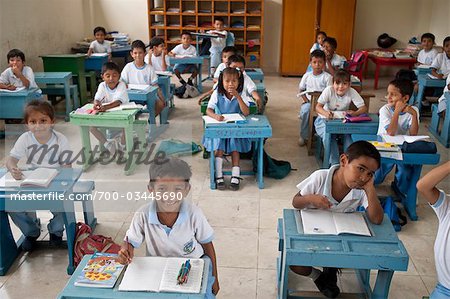 School Children in Ecuador