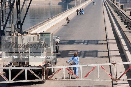 Locks at Nile River, Egypt