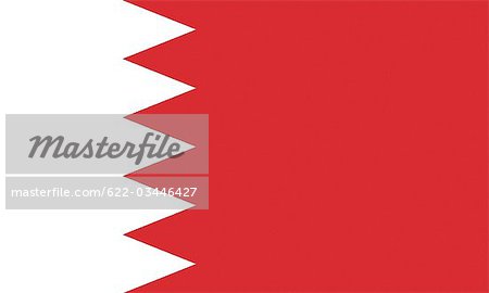 Bahrain-Nationalflagge