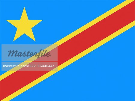 Democratic Republic of the Congo National Flag