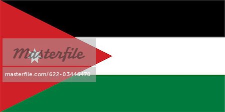 Drapeau National de la Jordanie