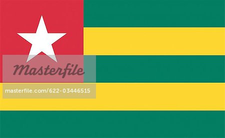 Togo-Flagge
