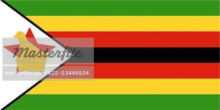 Drapeau National du Zimbabwe