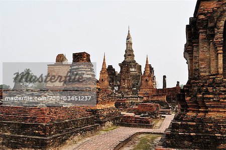 Wat Phra Si Mahathat, parc historique de Sukhothai, Sukhothai, Thaïlande