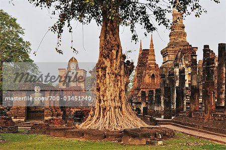 Wat Phra Si Mahathat, Geschichtspark Sukhothai, Sukhothai, Thailand