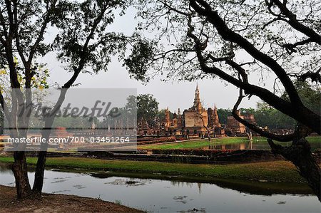 Wat Phra Si Mahathat, parc historique de Sukhothai, Sukhothai, Thaïlande