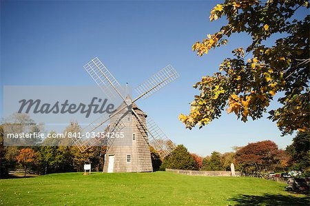 Old Hook Windmill, East Hampton, The Hamptons, Long Island, New York State, United States of America, North America