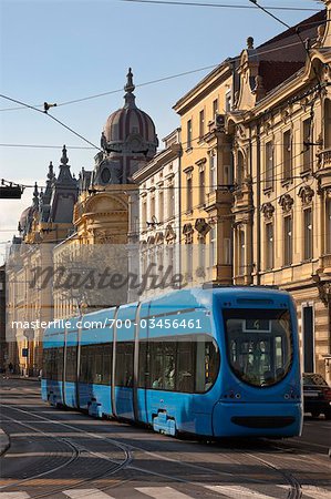 Tram, Zagreb, Croatie