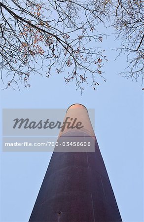 Chimney, Lille, Urban Community of Lille Metropole, Nord, Nord-Pas-de-Calais, France