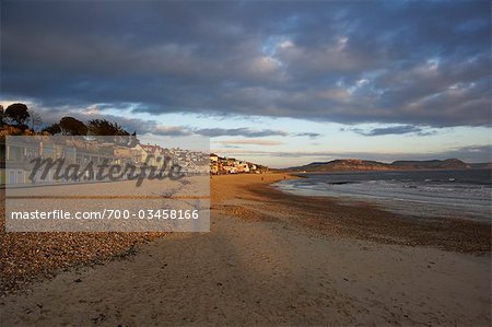 Seashore, Lyme Regis, Dorset, Angleterre