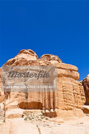 Tombes nabatéennes, Petra, Jordanie, Moyen-Orient