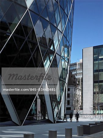 Swiss Re Building, (The Gherkin) St Mary Axe, London