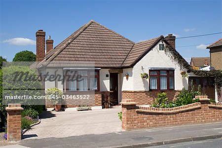 Maison de plain-pied, Ashford, Middlesex, Angleterre