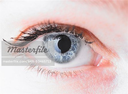 Close up of a woman\'s eye