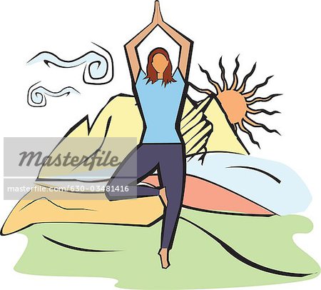 Yoga pratique femme