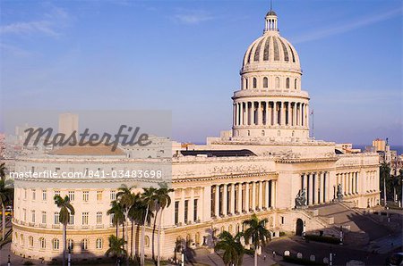 An aerial view of the Capitolio from the Hotel Saratoga in central Havana, Cuba, West Indies, Central America An aerial view of the Capitolio from the Hotel Saratoga in central Havana, Cuba, West Indies, Central America