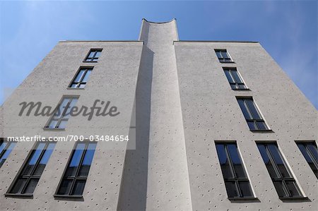 Extérieur du bâtiment, Dresde, Saxe, Allemagne