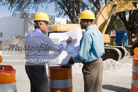 Architects at Construction Site