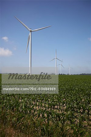 Windmills, Bruce County, Ontario, Canada