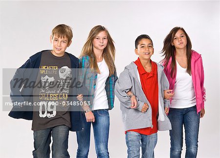 Gruppenfoto der Kinder