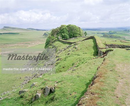 Housesteads, Hadrian's Wall, Northumberland, England, UK
