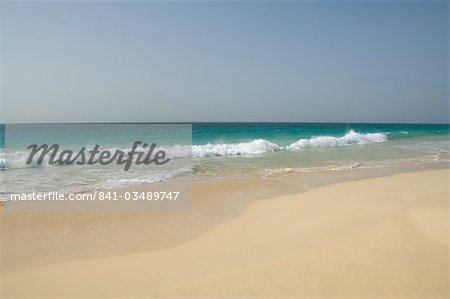 Praia de Santa Monica (Santa Monica Beach), Boa Vista, Kapverdische Inseln, Atlantik, Afrika